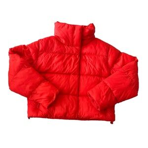 ALO Yoga Red Puffer Jacket